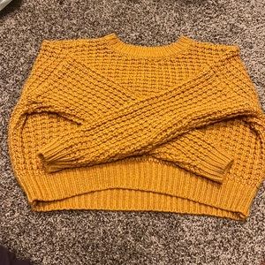 Mustard ps/la sweater!! Xs! Gently used!